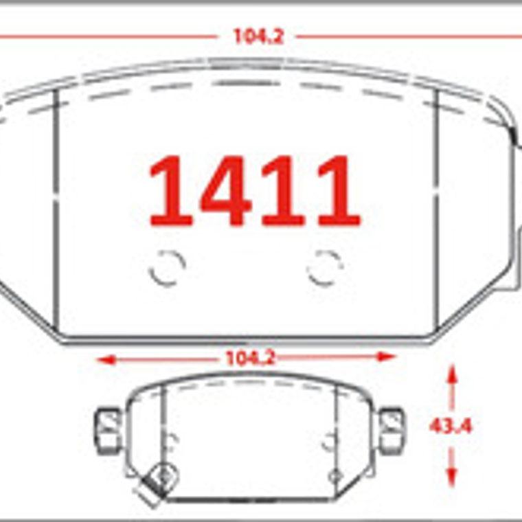 Pastillas Freno Delant+tras Mazda 3 Ceramicas 2016-2019 5