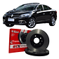 Discos De Freno Delanteros (par) Renault Fluence 2013 A 2019 - Miniatura 1