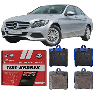 Pastillas Freno Traseras Mercedes Benz C180 C200 2000 2007