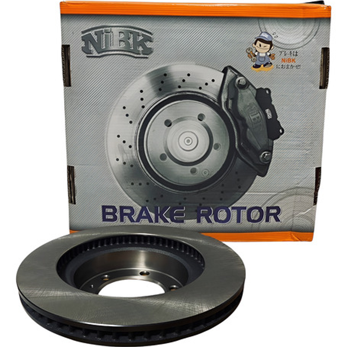 Discos De Freno Del Nibk (par) Toyota Yaris 2005-2020 1