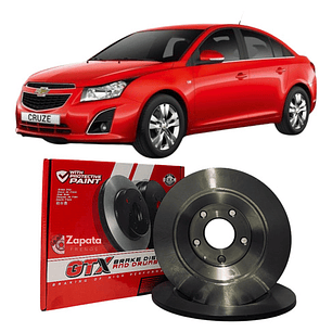 Par De Discos Freno Traseros Chevrolet Cruze 1.8 2010-2017