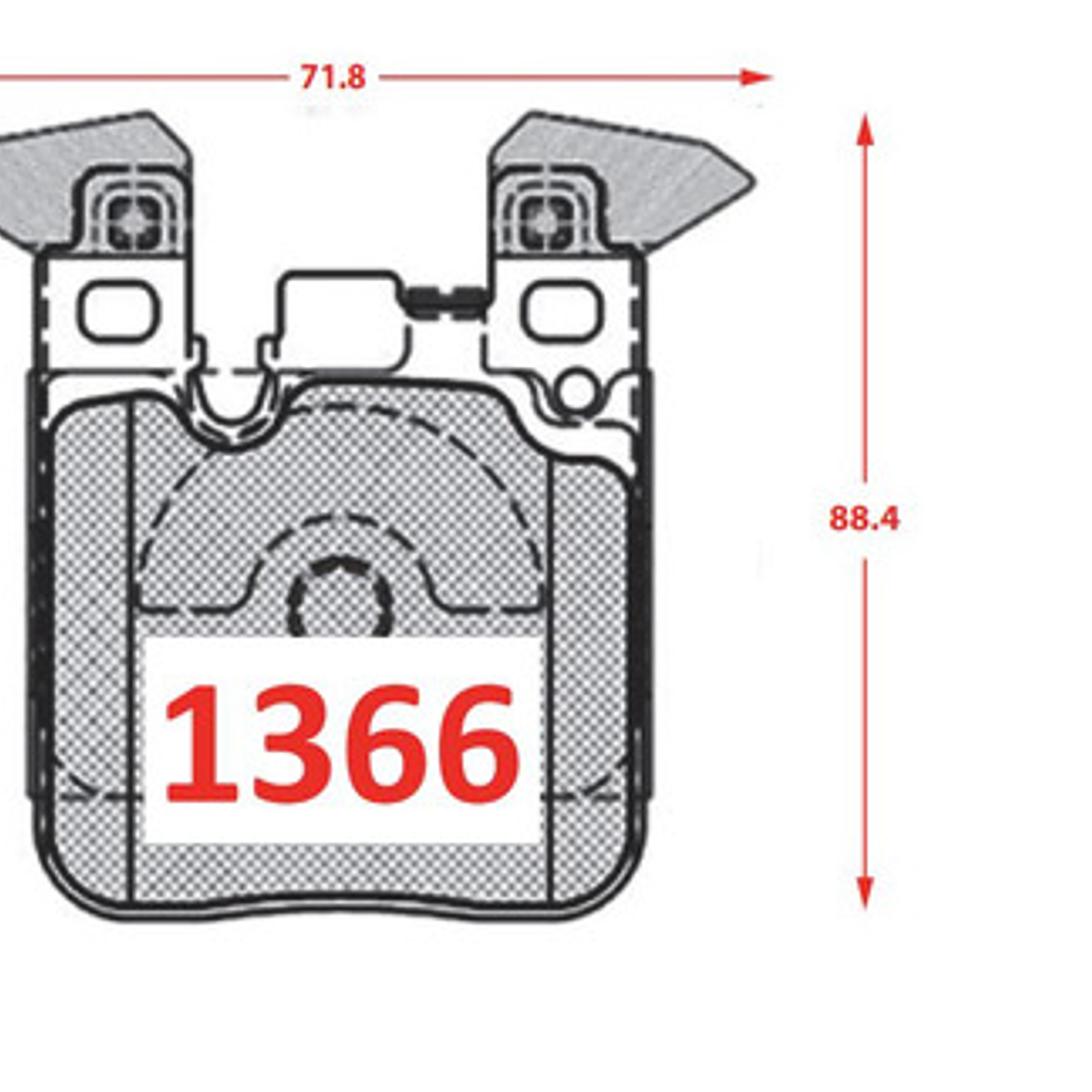 Pastillas Freno Traseras Nibk - Bmw 135-140 (f20/21)/ 2010+ 2