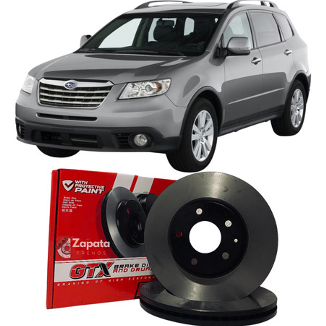 Discos De Freno Traseros Subaru Tribeca 2005-2014 1