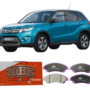 Pastillas Freno Delanteras Cerámica Nibk Suzuki Vitara 2015+