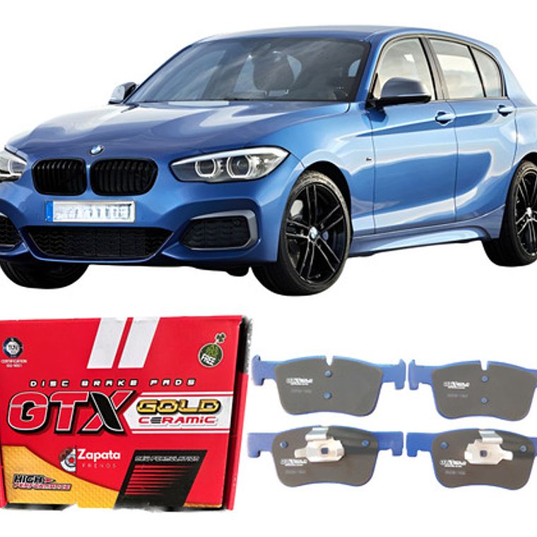 Pastillas Freno Delanteras Gtx Cerámica Bmw 120i (f20/21) 1