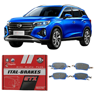 Pastillas Frenos Traseras Cerámica - Gac Gs4 2019 +