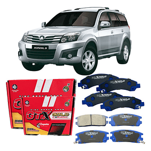 Pastillas Trasera Y Delantera Cerámica Great Wall Haval H3