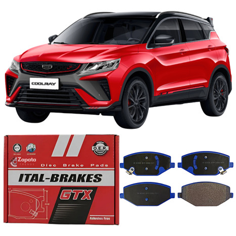 Pastillas De Frenos Delanteras Geely Coolray 2021 + 1