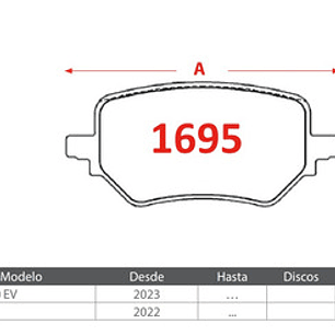 Pastillas Freno Traseras Cerámica Para Maxus T90