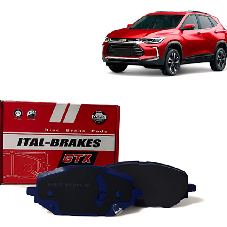 Discos Freno Delanteros + Pastillas Chevrolet Tracker 2021 + 1