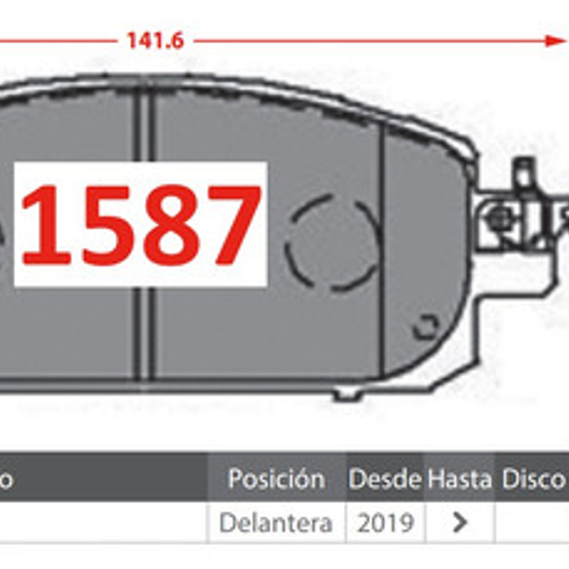Pastillas De Frenos Delanteras Gtx Nissan Sentra 2019+ 2