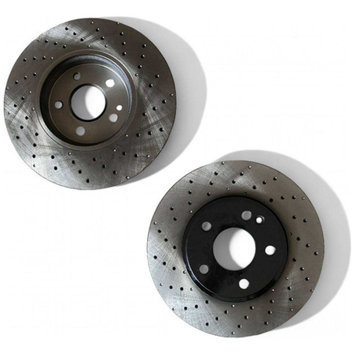 Discos Freno Delanteros Perforados + Pastillas Mazda 6 2014+ 2