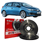 Discos Freno Traseros Gtx Para Toyota Auris 2013 + - Miniatura 1