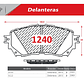 Kit Discos De Freno + Pastilla Delanteras Mazda 6 2013 + - Miniatura 3