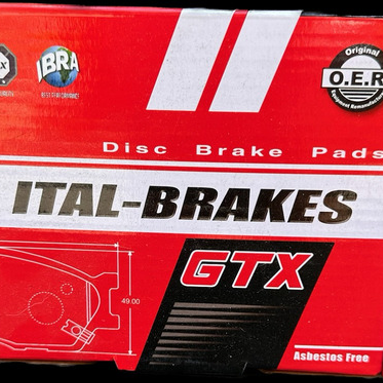 Pastillas Frenos Traseras Gtx - Vw T-cross - Nivus 3