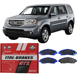 Pastillas De Freno Delanteras Gtx Honda Pilot 2008-2016
