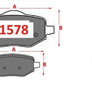 Pastilla Freno Traseras Gtx Opel Mokka 2020+