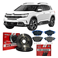 Discos Freno Traseros + Pastillas Citroen C5 Aircross 2018 + - Miniatura 1