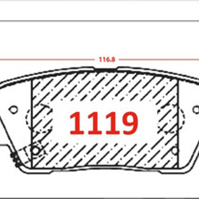 Pastillas Freno Traseras Cerámica Ssangyong Musso 2018 + 2