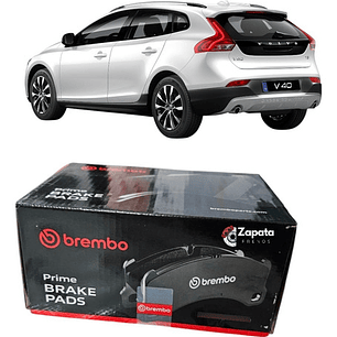 Pastillas De Frenos Delanteras Brembo Volvo V-40 2006-2019