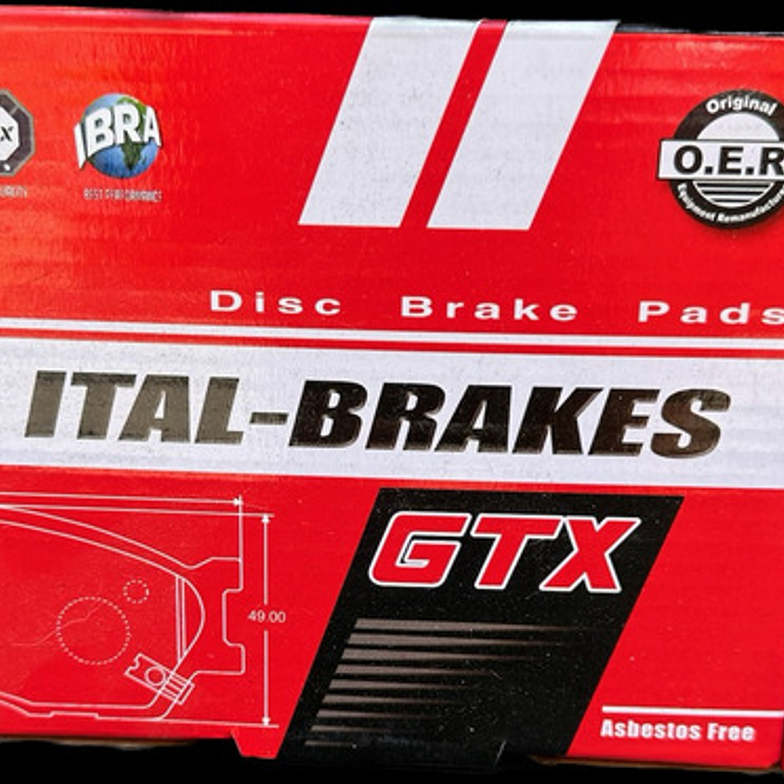 Pastillas De Frenos Traseras Dodge Durango 2011-2015 1