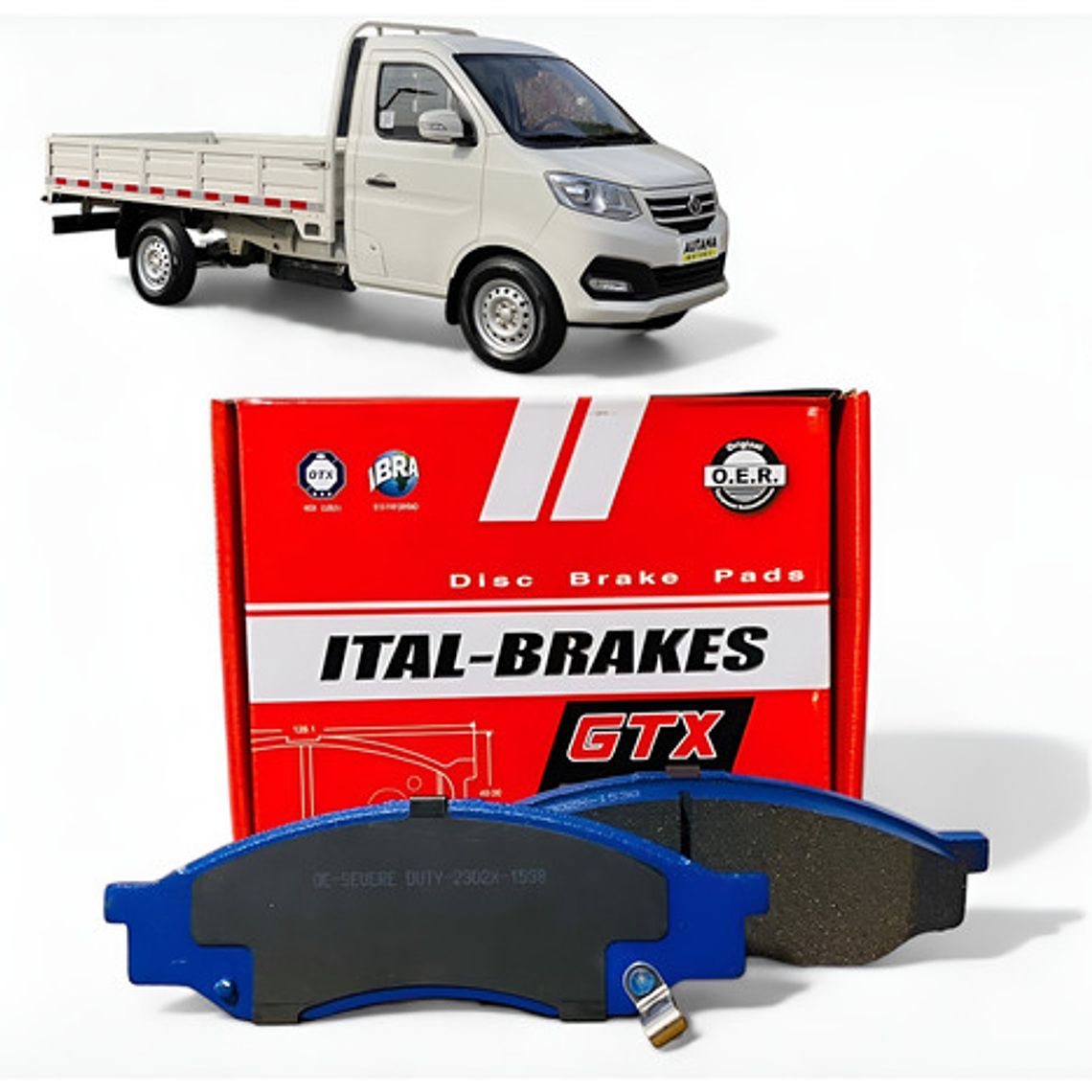 Pastillas Freno Delanteras Gtx Para Kyc Gran Mamut 2020+ 1