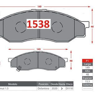 Pastillas Freno Delanteras Gtx Para Kyc Gran Mamut 2020+