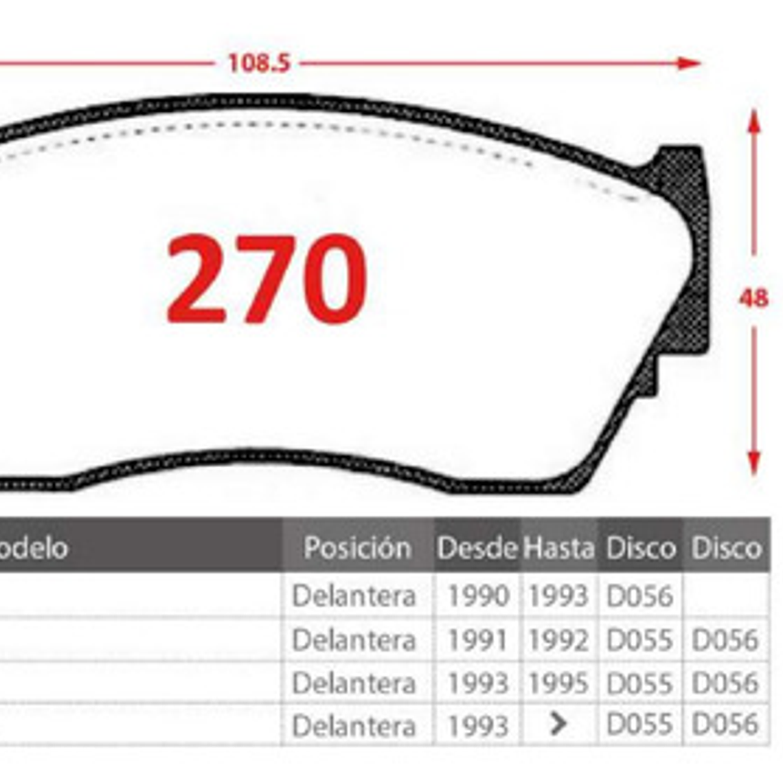 Pastillas De Frenos Delanteras Gtx Nissan V16 2