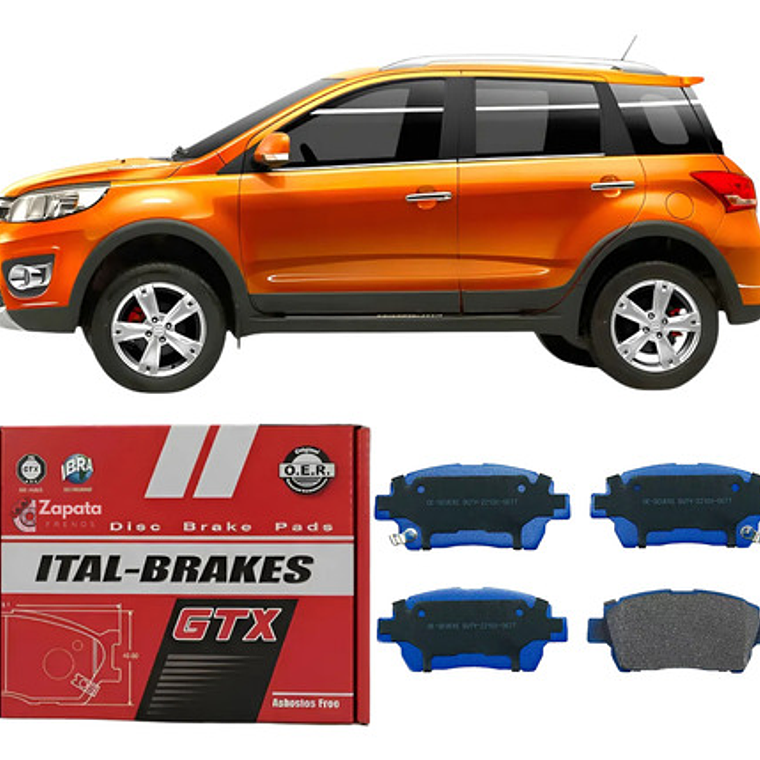 Pastillas De Frenos Delanteras Great Wall M4 2014-2019 1