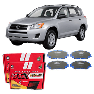 Pastillas Freno Delant + Tras Cerámica - Toyota Rav 4 2018 +