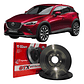 Discos De Freno Traseros Mazda Cx3 Año 2016 En Adelante - Miniatura 1