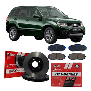 Discos + Pastillas Frenos Delant Suzuki Grand Nomade 2005-19