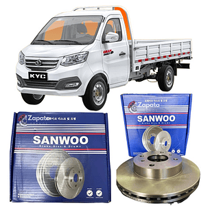 Par Discos De Freno Gtx Delanteros Kyc Gran Mamut 2020 +