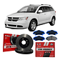 Discos Freno Delanteros + Pastillas Dodge Journey 2008-2013 - Miniatura 1