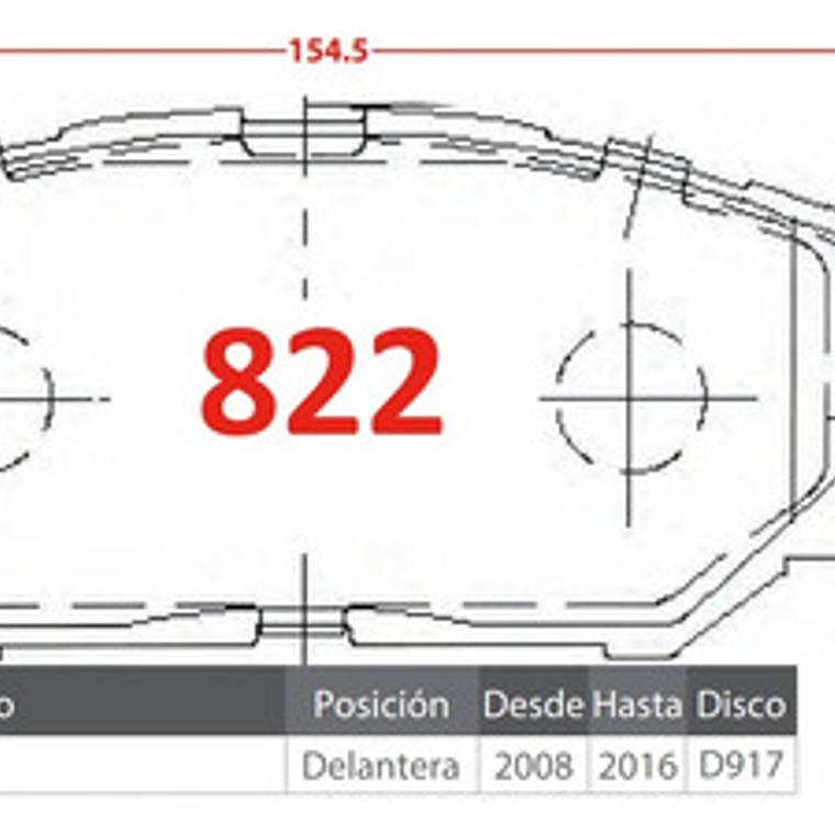 Pastillas De Freno Delanteras Brembo - Lexus Is250 2009-2015 3