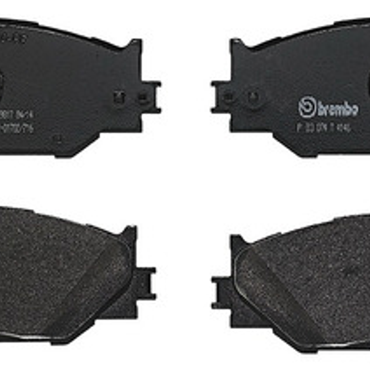 Pastillas De Freno Delanteras Brembo - Lexus Is250 2009-2015 4