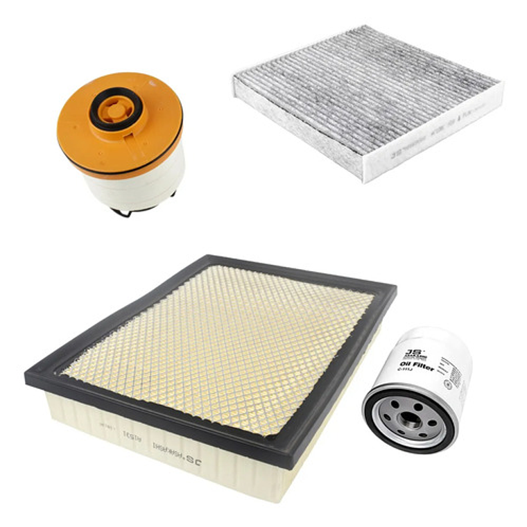 Kit 4 Filtros Japoneses Toyota Hilux 2016 En Adelante. 2