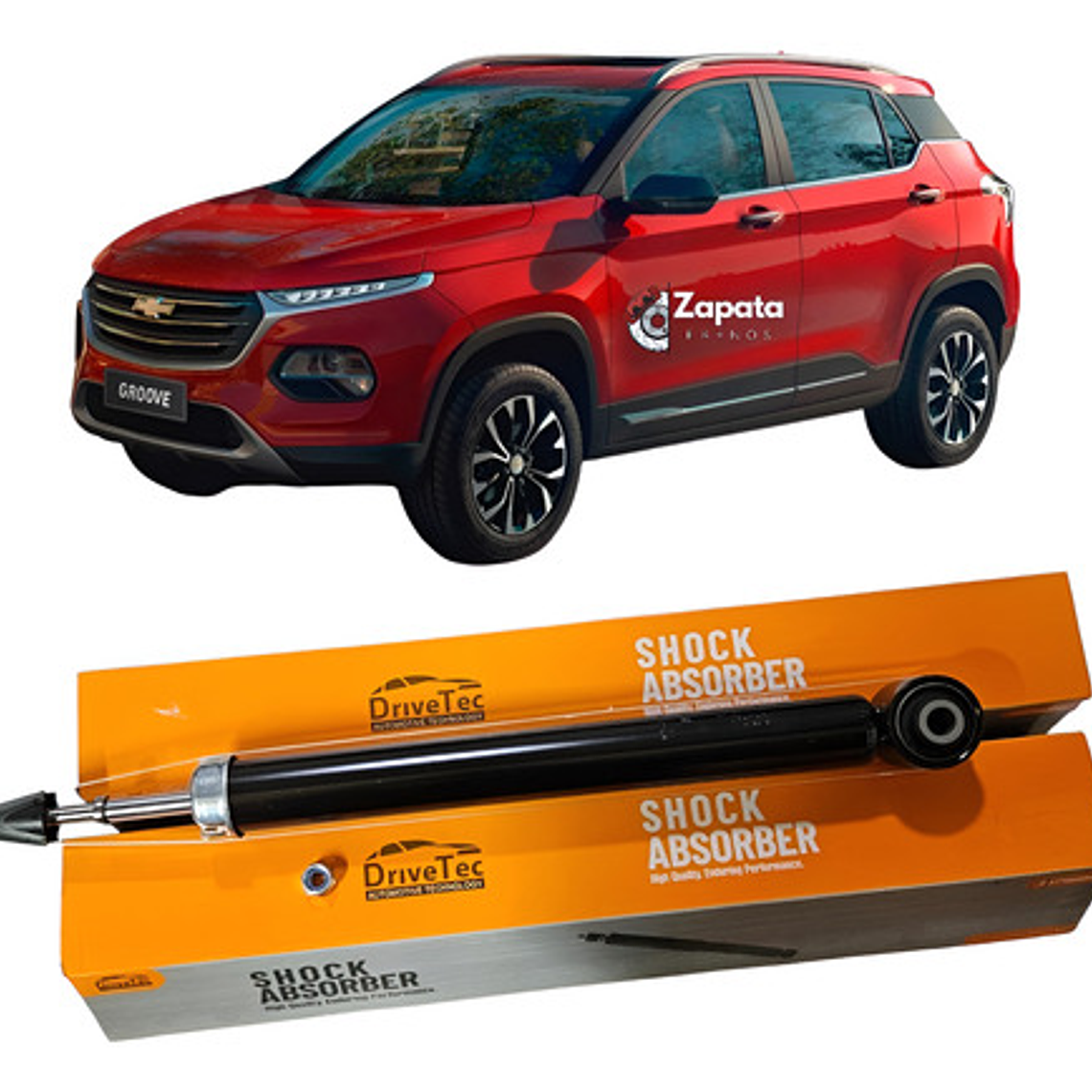 Par Amortiguadores Traseros Chevrolet Groove 2021+ 1