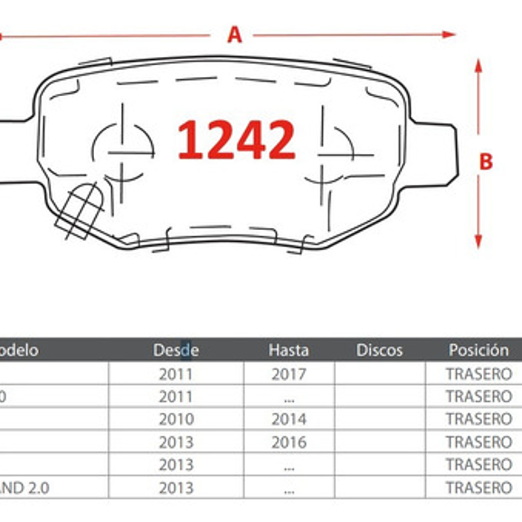 Pastillas De Frenos Traseras Gtx - Chery Arrizo 5 4