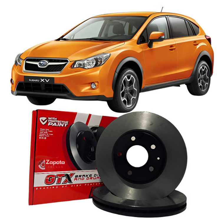Discos De Freno Delanteros Gtx - Subaru Xv 2012-2017 1