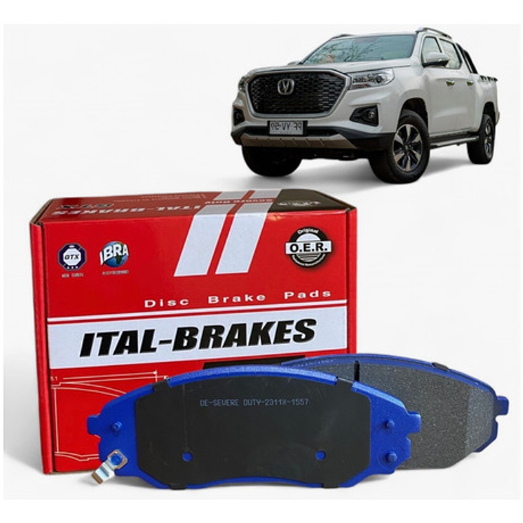 Discos Freno Delanteros + Pastillas Gtx Para Changan Hunter 6