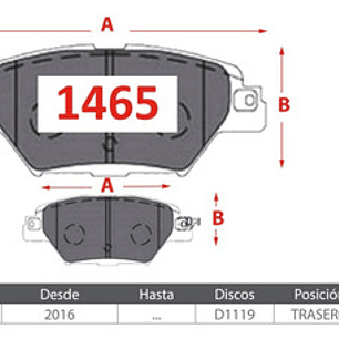 Pastillas Freno Traseras Cerámica Mazda Cx9 Año 2016 +