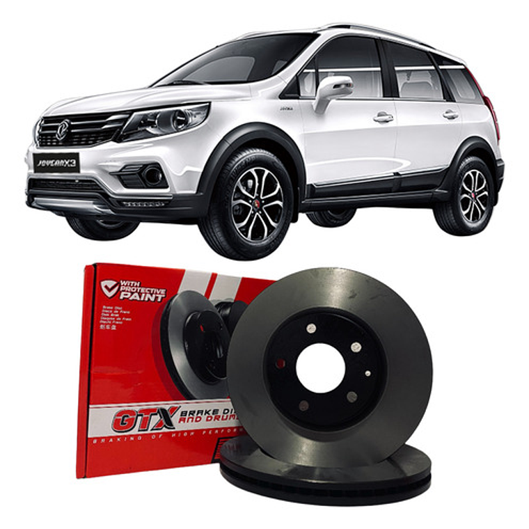Discos Freno Delanteros (par) Gtx Joyear X3 2017-2023 1
