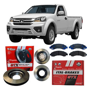 Discos Freno Y Pastillas Para Great Wall Wingle 5 2011-2023