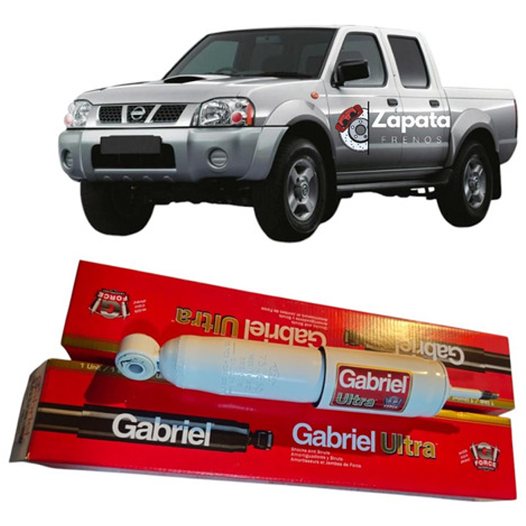Par Amortiguadores Delanteros Nissan Terrano D-22 4wd 99/15 1
