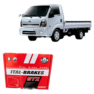 Pastillas Freno Delanteras Gtx Kia Frontier 2012 2024