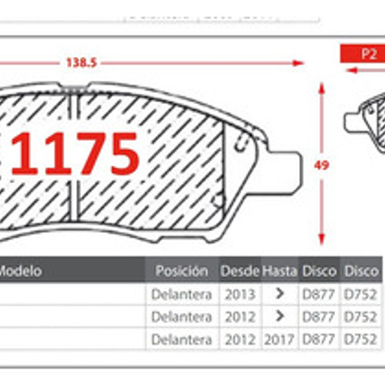 Pastillas Frenos Delant + Tras  Cerámica Toyota Yaris 2023 + 2