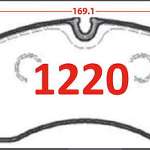 Pastillas Freno Delanteras Mercedes Benz Sprinter 416 Fenix