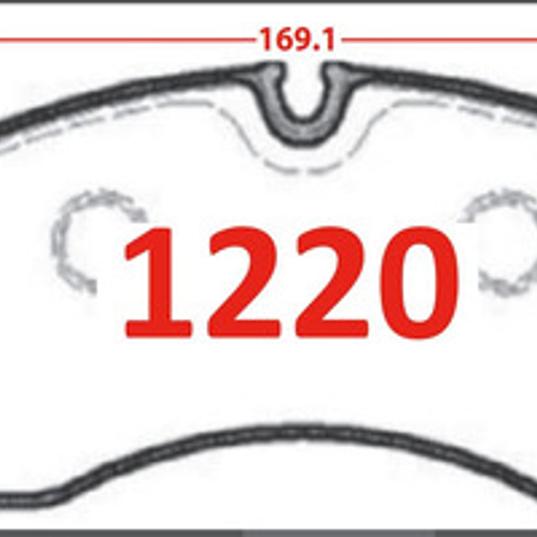 Pastillas Freno Delanteras Mercedes Benz Sprinter 416 Fenix 2
