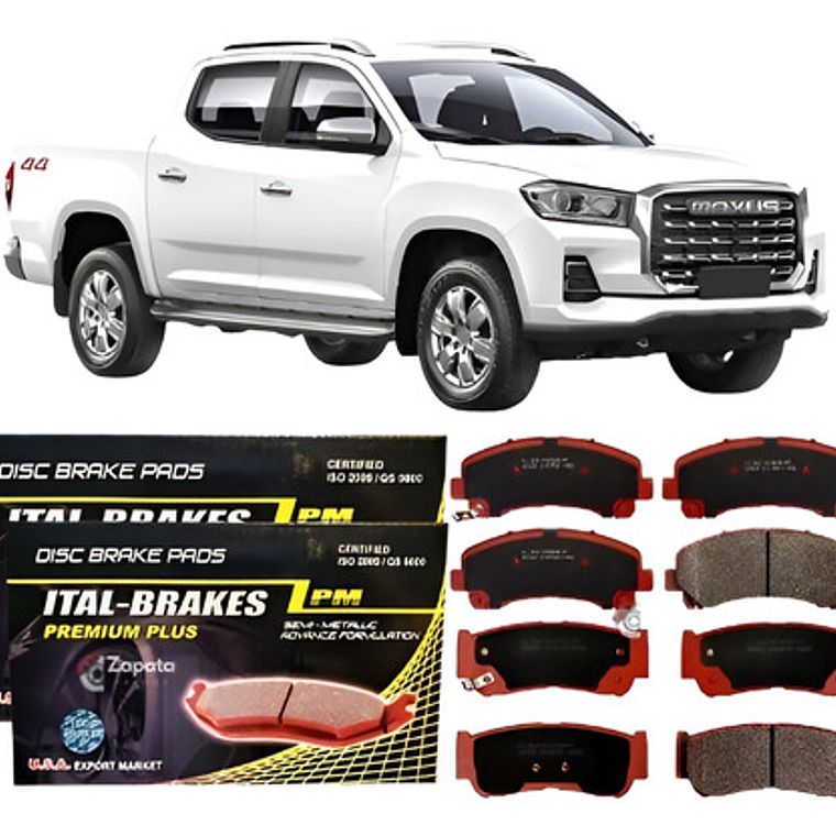 Pastillas Freno Del + Tra Maxus T60 2.0 2.8 2017-2023 1